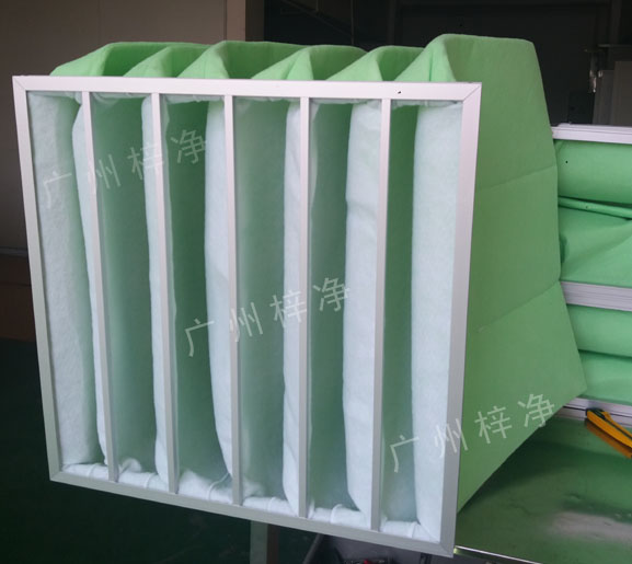 過濾棉袋式初效過濾器具有風(fēng)量大、阻力低、容塵量大特點(diǎn)。